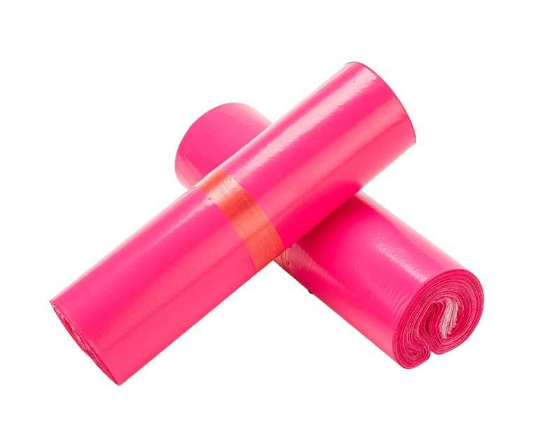 游仙玫红色快递袋-02